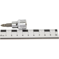 Насадка торцевая 3/8"DR с вставкой-битой PZ1 Ombra 138601