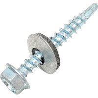 Кровельный саморез VIPкрепеж цинк 42 шт 31003 VIP