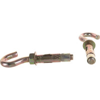 Анкерный болт с крюком Качественный КРЕПЕЖ 10х50 10 шт 0300045 КЧ