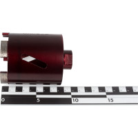 Коронка алмазная по камню с подачей воды D75-L70- М14 (75х70 мм; М14) MESSER 06-92-075