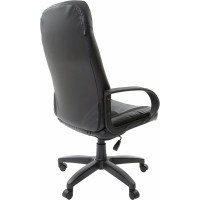 Компьютерное офисное кресло руководителя BRABIX Strike EX-525, с подлокотниками, экокожа 531381