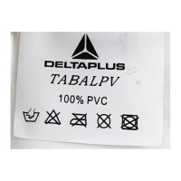Фартук из ПВХ Delta Plus белый TABALPV