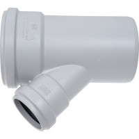 Тройник Бесшумная канализация PRO AQUA STILTE PLUS 110x58/45 STPL2011005845