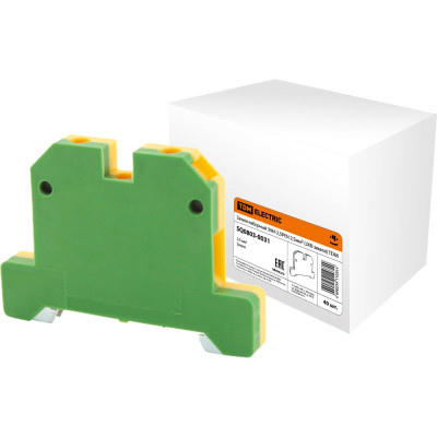 Наборный зажим TDM ELECTRIC, ЗНИ-2, 5PEN, 2,5мм2, JXB-земля SQ0803-0031
