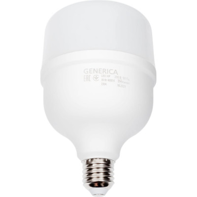 Светодиодная лампа GENERICA HP 30Вт 230В 4000К E27 LL-HP-30-230-40-E27-G