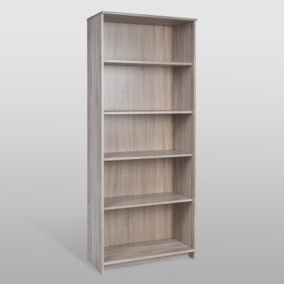 Стеллаж Гуд ЛАКК СИРИУС 5 полок, 78x34x190 см, бежевый, дуб сонома 2.02.07.120.3