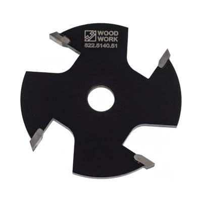 Насадка для пазовых фрез 51 мм, I=4 мм WOODWORK 822.5140.51