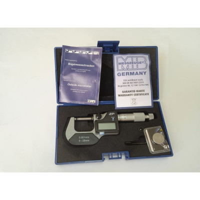 Микрометр цифровой MIB 0-25 мм пыле- влагозащищенный IP65 2029080