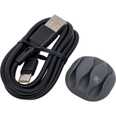 Дата-кабель More Choice USB 2.0A для Type-C  TPE 1м K14a Black