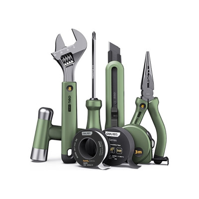 Набор ручного инструмента DELI Home Series Green HT0008L 8 предметов 130343