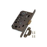 Межкомнатный замок AGB B01102.50.12.567 WC, античная бронза MEDIANA EV. инд.упак+B01000.13 25793