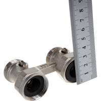 Прямой узел Watts нижнего подключения радиаторов DG 10001885