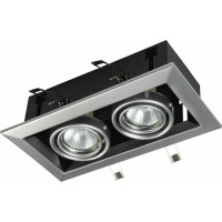 Встраиваемый светильник MAYTONI Metal Modern DL008-2-02-S