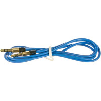 Аудио кабель Cablexpert Jack 3.5(M)/Jack 3.5(M), Mobile, 1м, синий, коробка CCAB-01-35MM-1MU