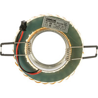 Светильник Fametto DLS-L140 GU5.3 GLASSY TEA, декоративный, встраиваемый, серия Luciole UL-00003876