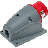 Стационарная вилка IEK ССИ-515 16А-6ч/200/346-240/415В 3Р+РЕ+N IP44 MAGNUM PSN52-016-5