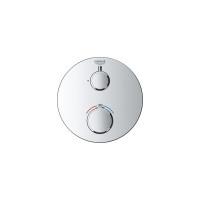 Термостат для душа Grohe Grohtherm круглая розетка, комплект верхней монтажной части 24075000