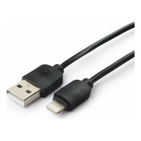 Кабель Гарнизон USB A(M) - Lightning, 0.3м, черный GCC-USB2-AP2-0.3M