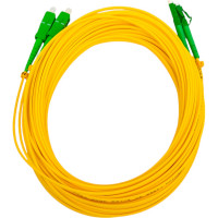 Оптический патч-корд TopLAN дуплексный, LC/APC-SC/APC, SM 9/125, 15 м, DPC-TOP-652-LC/A-SC/A-15