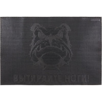 Коврик SUNSTEP резиновый, 40х60 см, Вытирайте ноги!, черный 31-035