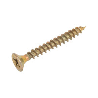 Универсальный саморез Стройметиз 6,0х50 желтый цинк уп. 100 шт. коробка 2141035