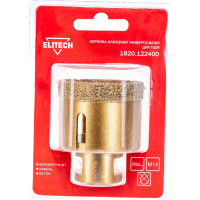 Коронка алмазная (51 мм; М14) ELITECH 1820.122400