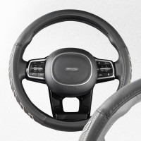 Оплетка SKYWAY Combo-9 M Черно/серая экокожа S01102469