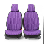 Накидки на передние сиденья CarPerformance, 2 шт. материал fiberflax /лен/ CUS-1032 VIOLET