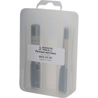 Набор левых метчиков из 2-х шт Bucovice Tools М 16 Шаг 2.0 мм 115CrV3 120160