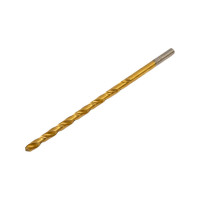 Сверло длинное по металлу (10 шт; 5х132х87 мм; M2; DIN 340) Novocraft T340050087132