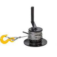 Ручная настенная лебедка ЦМК ЛР-0,15 трос 4мм*10м L0012