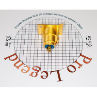 Разъем XLR 3P гнездо Pro Legend металл на корпус, Gold, PL2193