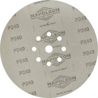 Шлифовальный круг на липучке Giraffe GOLD 100 шт, 225 мм, 9 отв., Р240 ABRAFORM AF100-GG-240