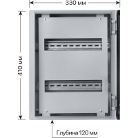 Распределительный наружный щит TDM щрн-24 (410x330x120) ip54 народный эконом SQ0905-3011