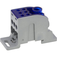 Распределительный блок INPIN 160A, 1 полюс, 8 подключений 1x70мм2, 7x16мм2 UKK160A