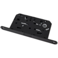 Сантехническая магнитная защелка с пластиковой ответной планкой PUERTO черный B2B LBM 5096 pl Black