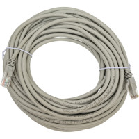 Неэкранированный патч-корд Cabeus U/UTP, категория 6, 2xRJ45/8p8c, серый, PVC, 15м PC-UTP-RJ45-Cat.6-15m