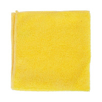 Хозяйственная салфетка Luscan микрофибра 30x30 см 200 гкв.м желтая 1612796