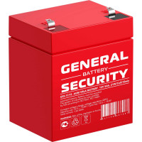 Аккумуляторная батарея General Security GS5-12 F2 12В, 5 Ач УТ-00001890