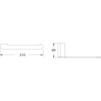 Полотенцедержатель Rose RG1706T