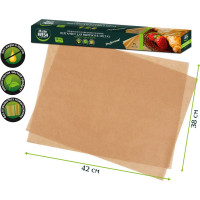 Пергамент для выпечки Master Fresh силиконизированный, прямоугольный, 38x42 см, 15 листов 250640