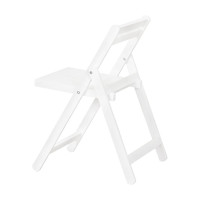 Раскладной стул Мебелик Массив снег 8438