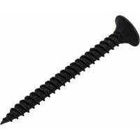 Саморез черный усиленный фосфатированный по металлу, дереву, ГКЛ 3.5x41 мм, ph2, 1 кг GSMETZ 1013541-1