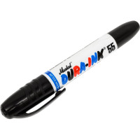 Маркер Markal DURA-INK 55 MEDIUM CHISEL TIP BLACK черный 96529