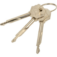 Врезной замок под крестообразный ключ KALE KILIT 189f, 4mf, bs52, 23bp, 3k, sp, ros, stb 189F0000014