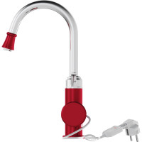 Смеситель-водонагреватель MIXLINE проточного типа wh-003 red, 3.3 квт, УЗО, кухня, индикатор температуры 551718