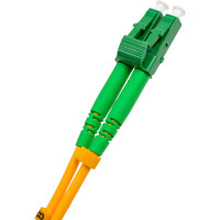 Оптический шнур Cabeus duplex lc/apc-sc/apc 9/125 sm 10м lszh FOP(d)-9-LC/APC-SC/APC-10m