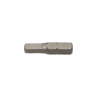Бита шестигранник с отверстием HEX-HOLE 5.0x25 мм, 4 шт ЦКИ 39814