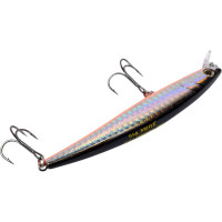 Воблер Strike Pro Arc Minnow 105F цвет: A70-713 Black Silver OB JL-092F#A70-713