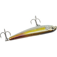 Воблер Strike Pro Hot Dog 65 цвет: A218-GSAL-EP Transparent Pearlescent Fry EG-030A#A218-GSAL-EP